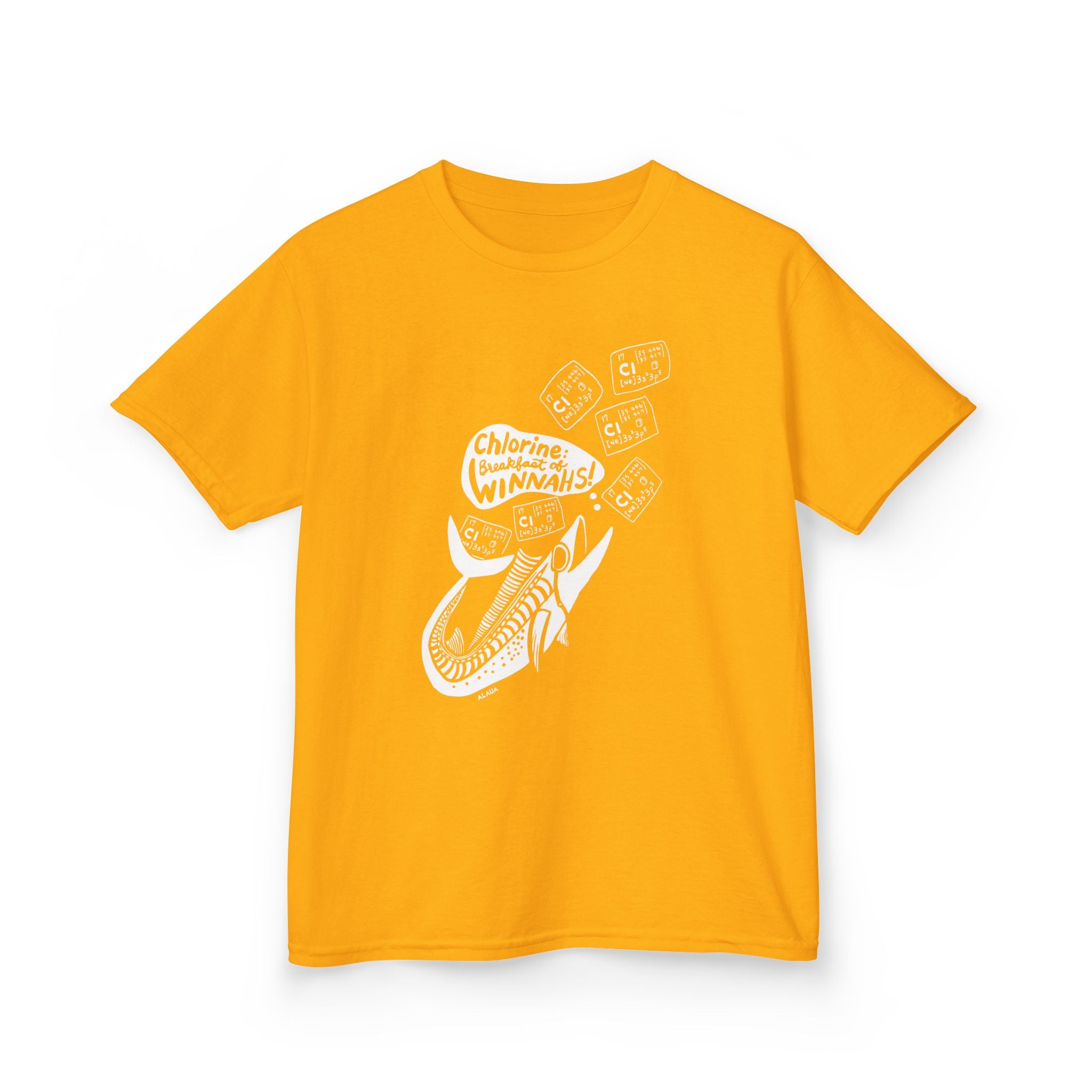 Keiki Swimmer T-Shirt - Chlorine: Breakfast of Winnahs!