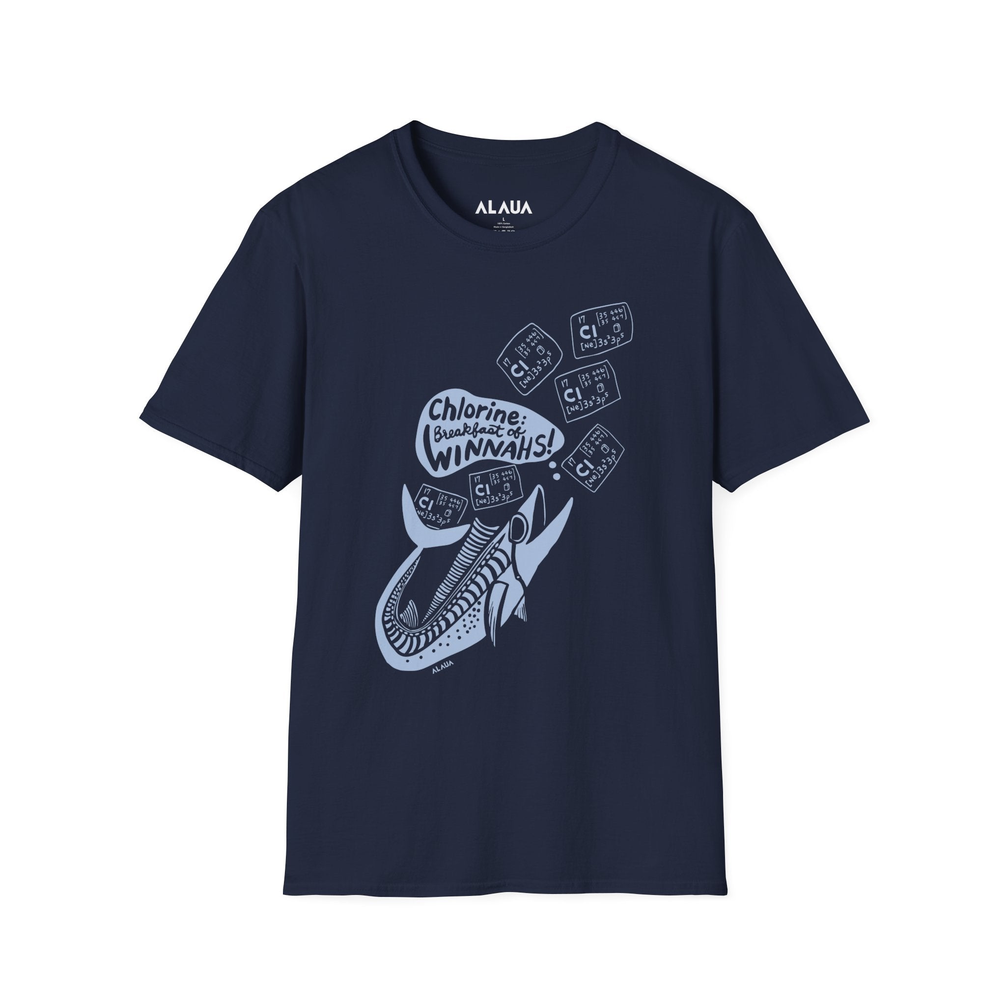 Adult Unisex Swimmer T-Shirt - Chlorine: Breakfast of Winnahs!