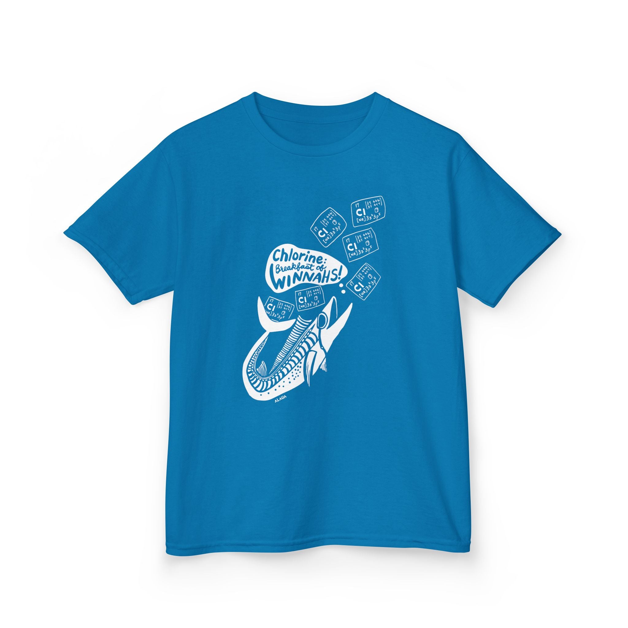 Keiki Swimmer T-Shirt - Chlorine: Breakfast of Winnahs!
