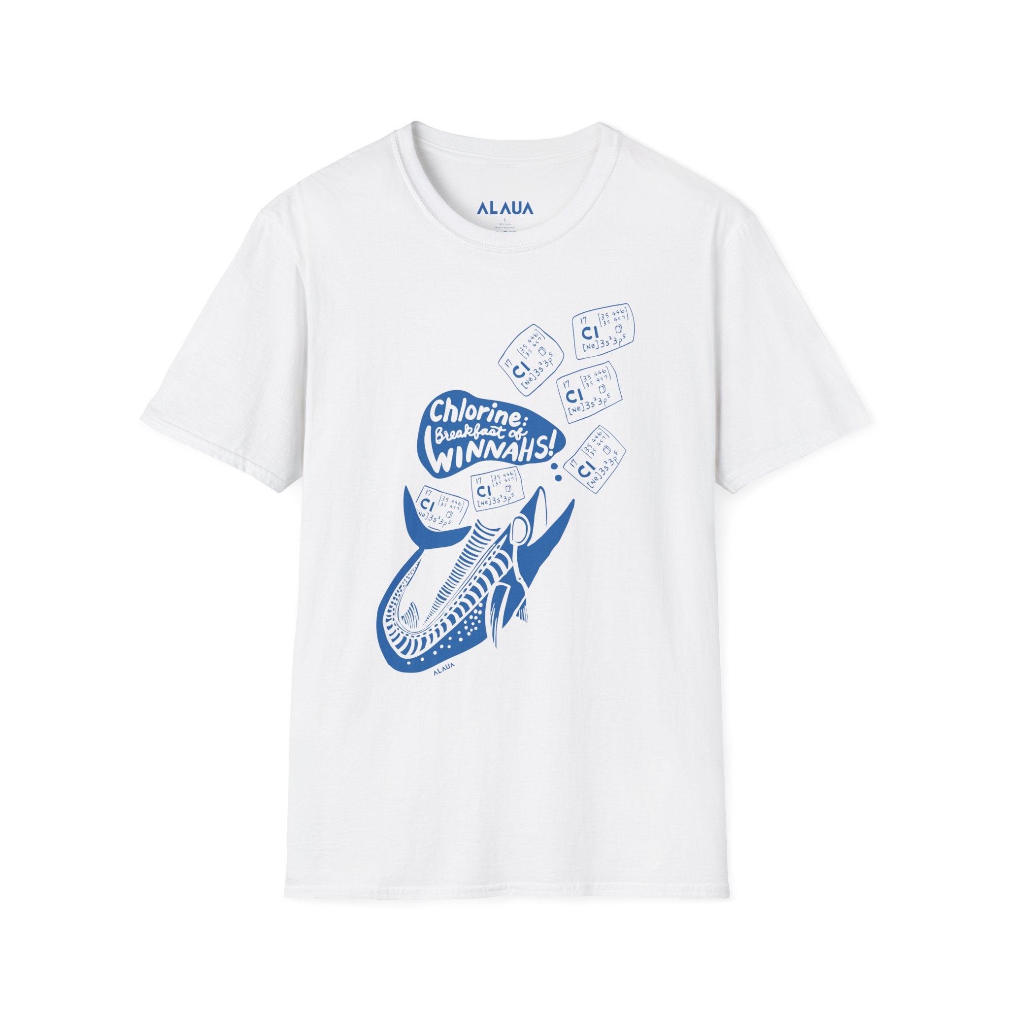 Adult Unisex Swimmer T-Shirt - Chlorine: Breakfast of Winnahs!