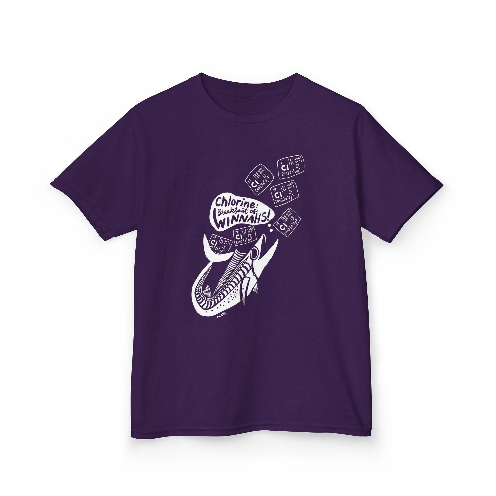 Keiki Swimmer T-Shirt - Chlorine: Breakfast of Winnahs!