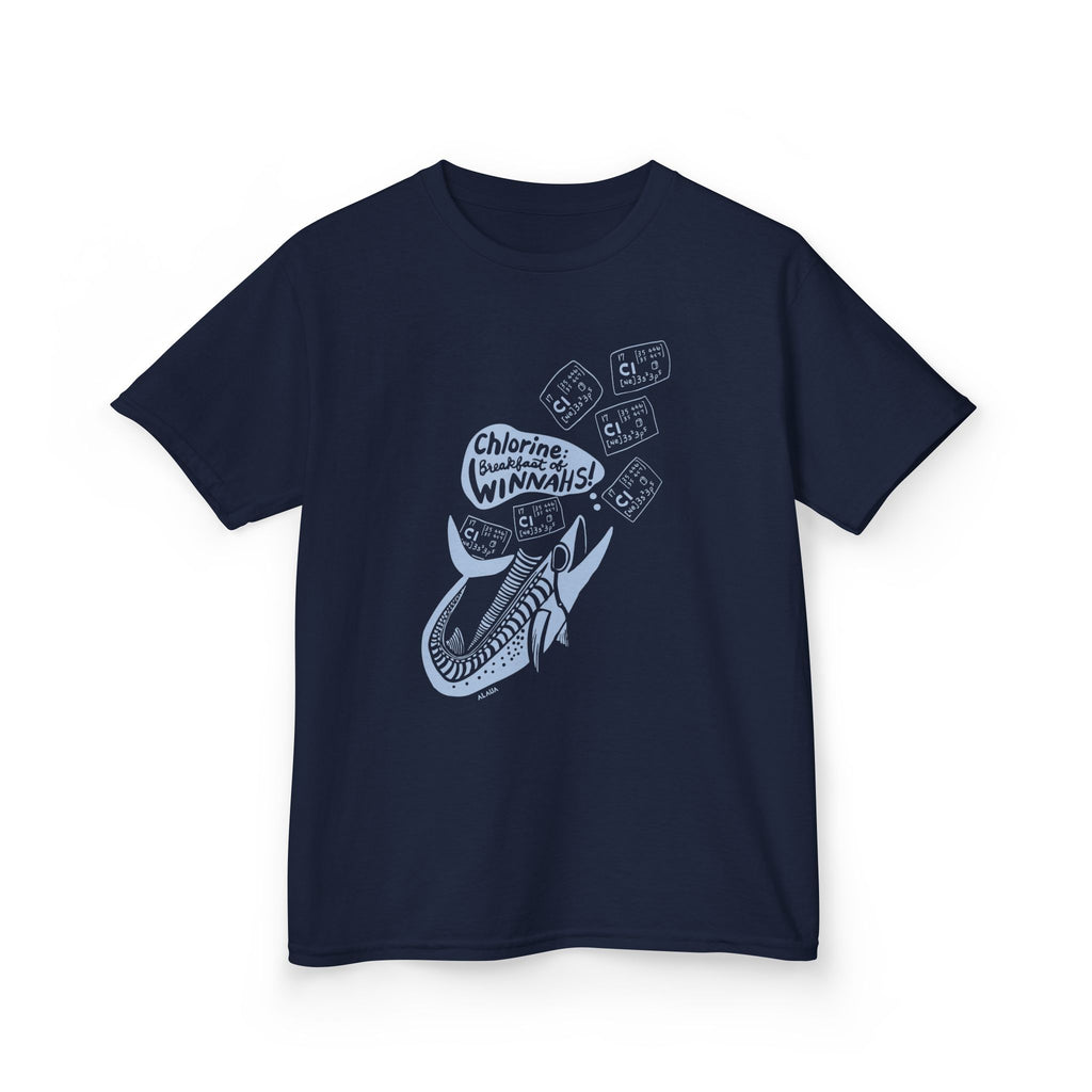 Keiki Swimmer T-Shirt - Chlorine: Breakfast of Winnahs!