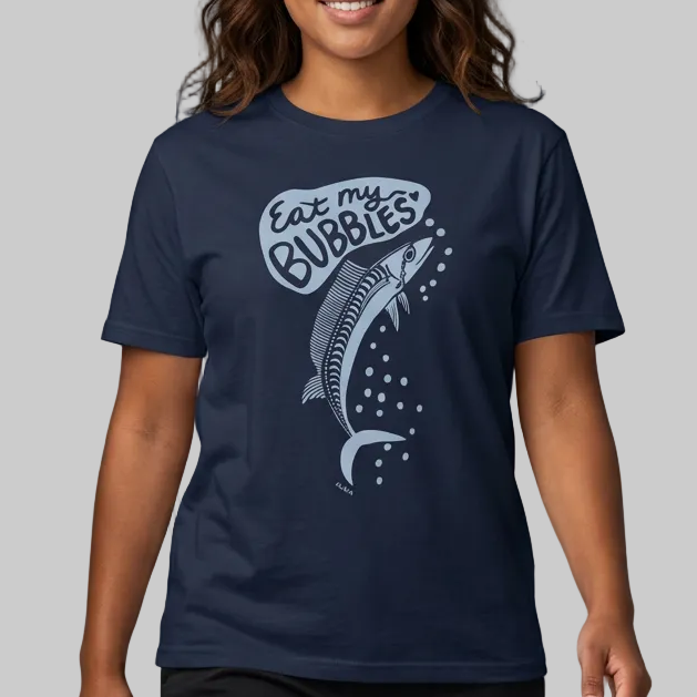 Adult Swimmer Tshirt - Eat My Bubbles