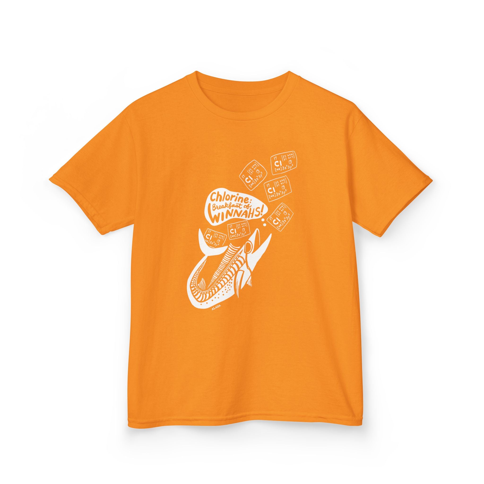 Keiki Swimmer T-Shirt - Chlorine: Breakfast of Winnahs!