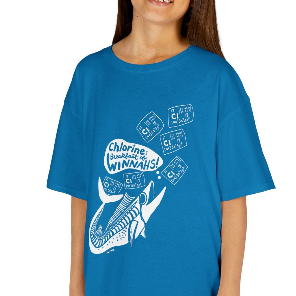 Keiki Swimmer T-Shirt - Chlorine: Breakfast of Winnahs!