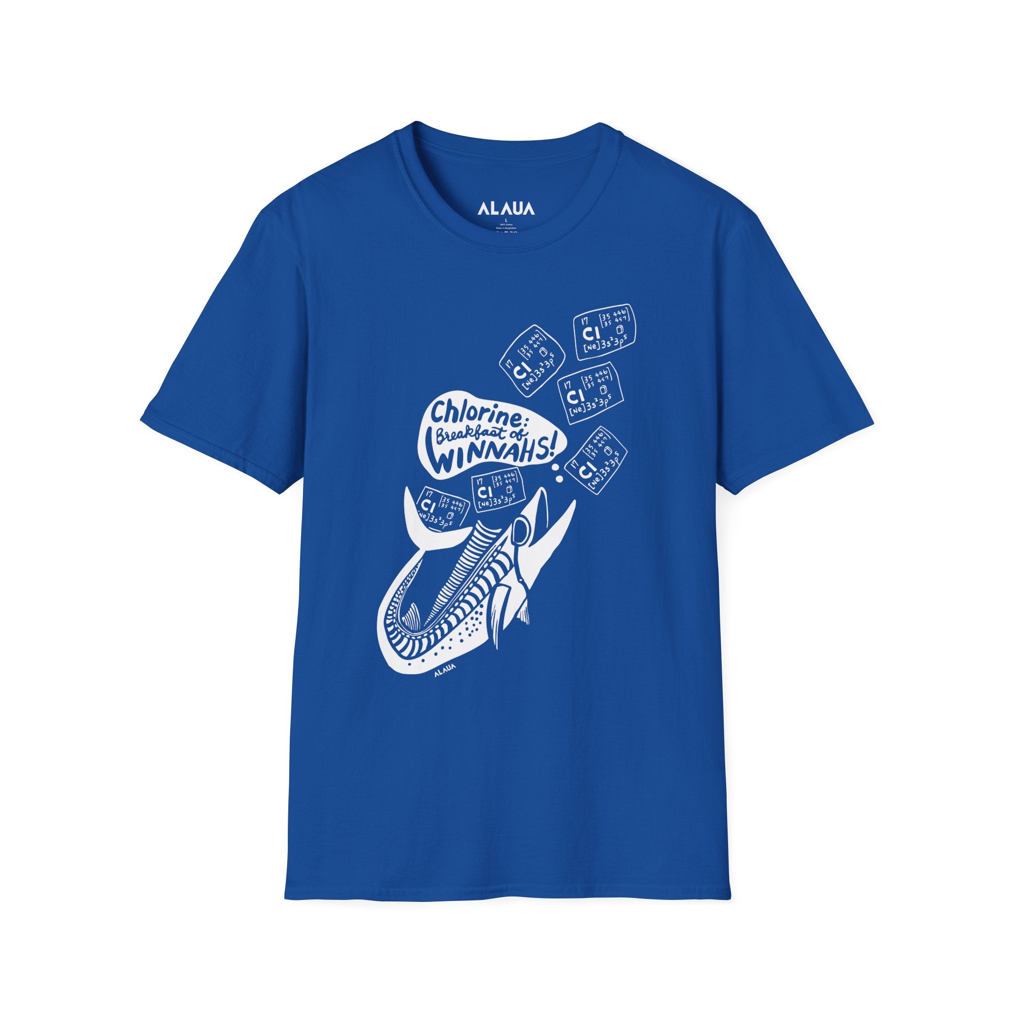 Adult Unisex Swimmer T-Shirt - Chlorine: Breakfast of Winnahs!