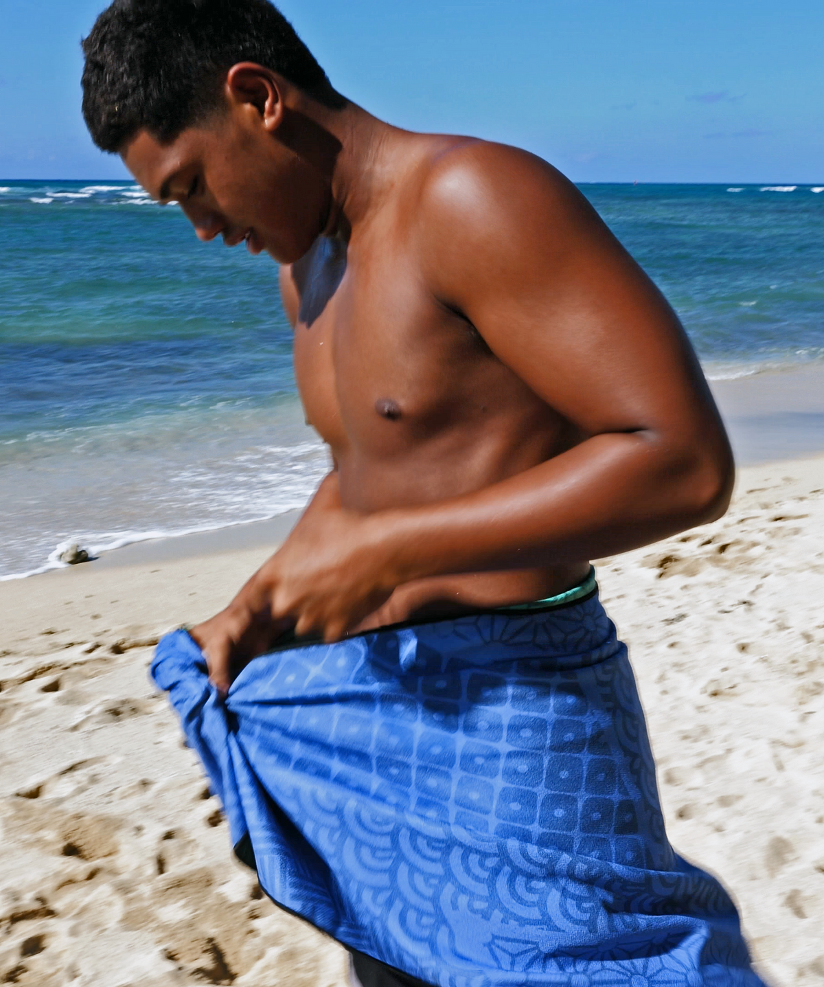 Alaua reversible Inazuma towel 