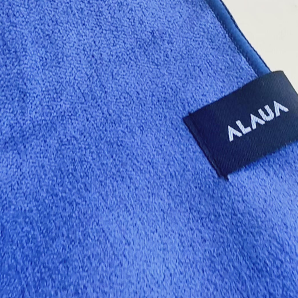'Ulu Palaka Anywhere Towel (Blue)